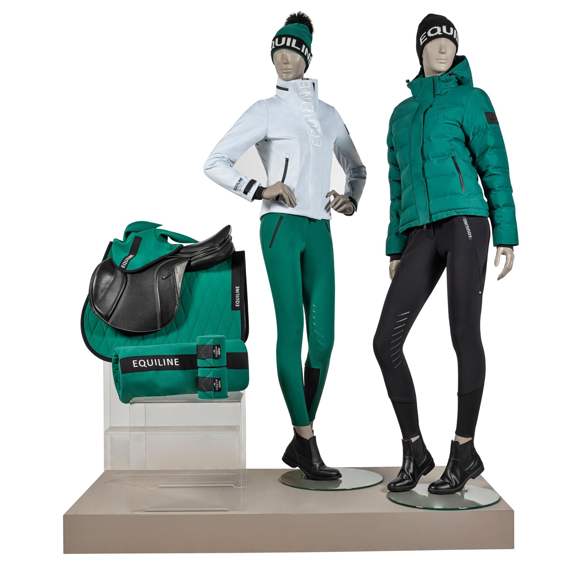 EQUILINE »Springschabracke Chairc Pepper Green