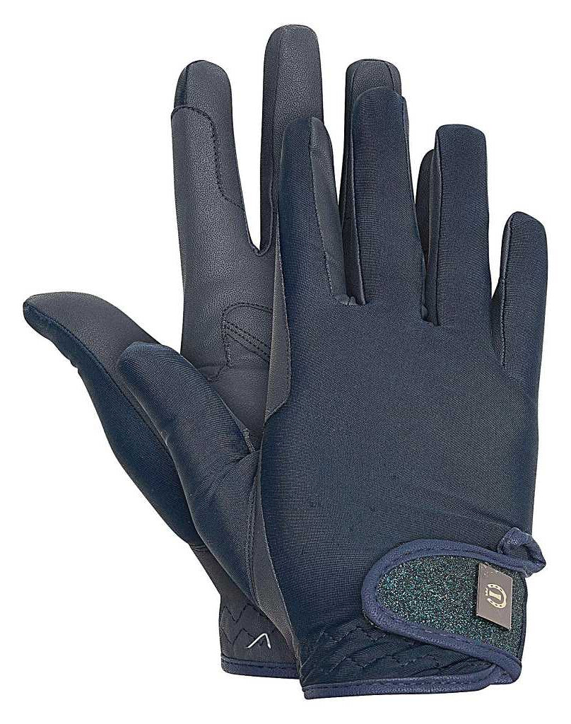 damen handschuhe reiten blau vorne timeless imperial riding