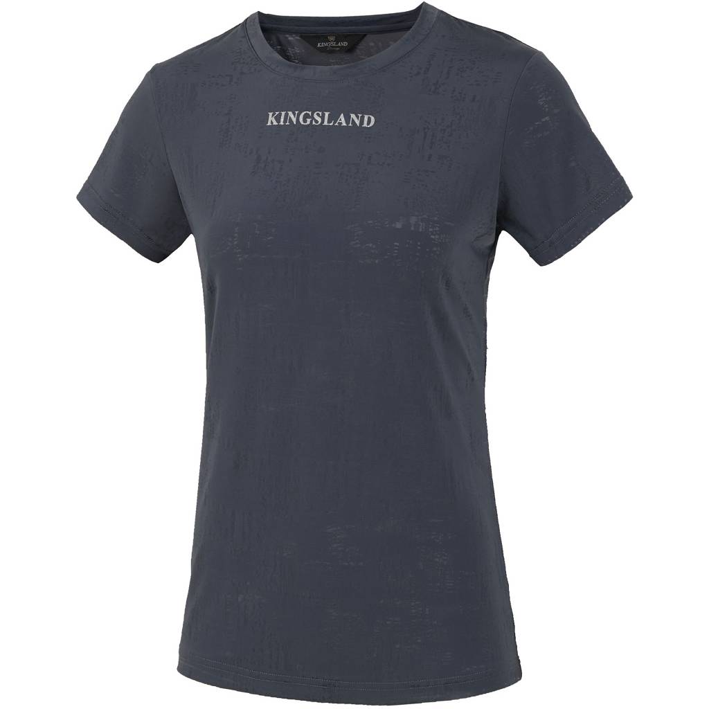 kingsland damen t-shirt dasha grau vorne