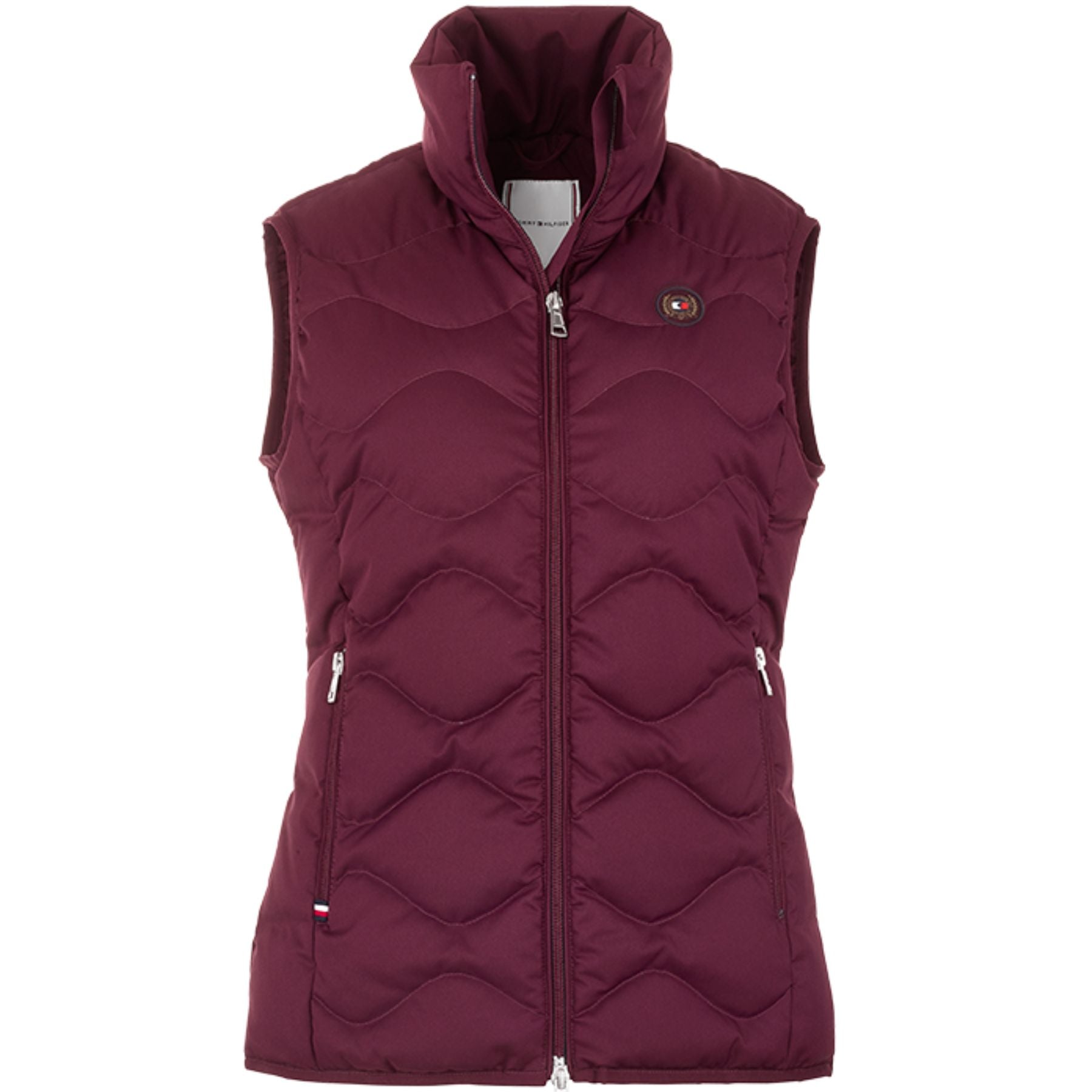 Tommy Hilfiger Equestrian »Daunenweste Deep Burgundy