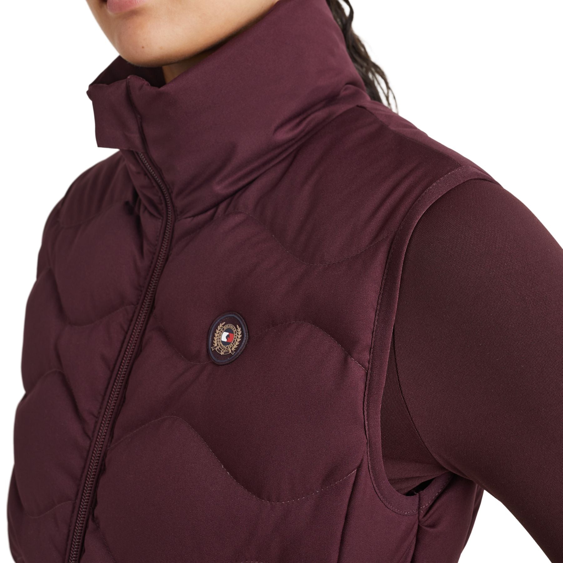Tommy Hilfiger Equestrian »Daunenweste Deep Burgundy
