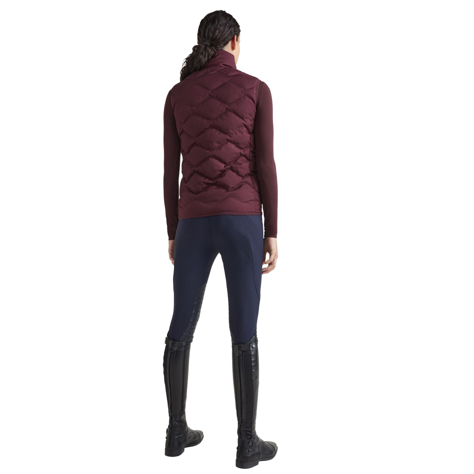 Tommy Hilfiger Equestrian »Daunenweste Deep Burgundy