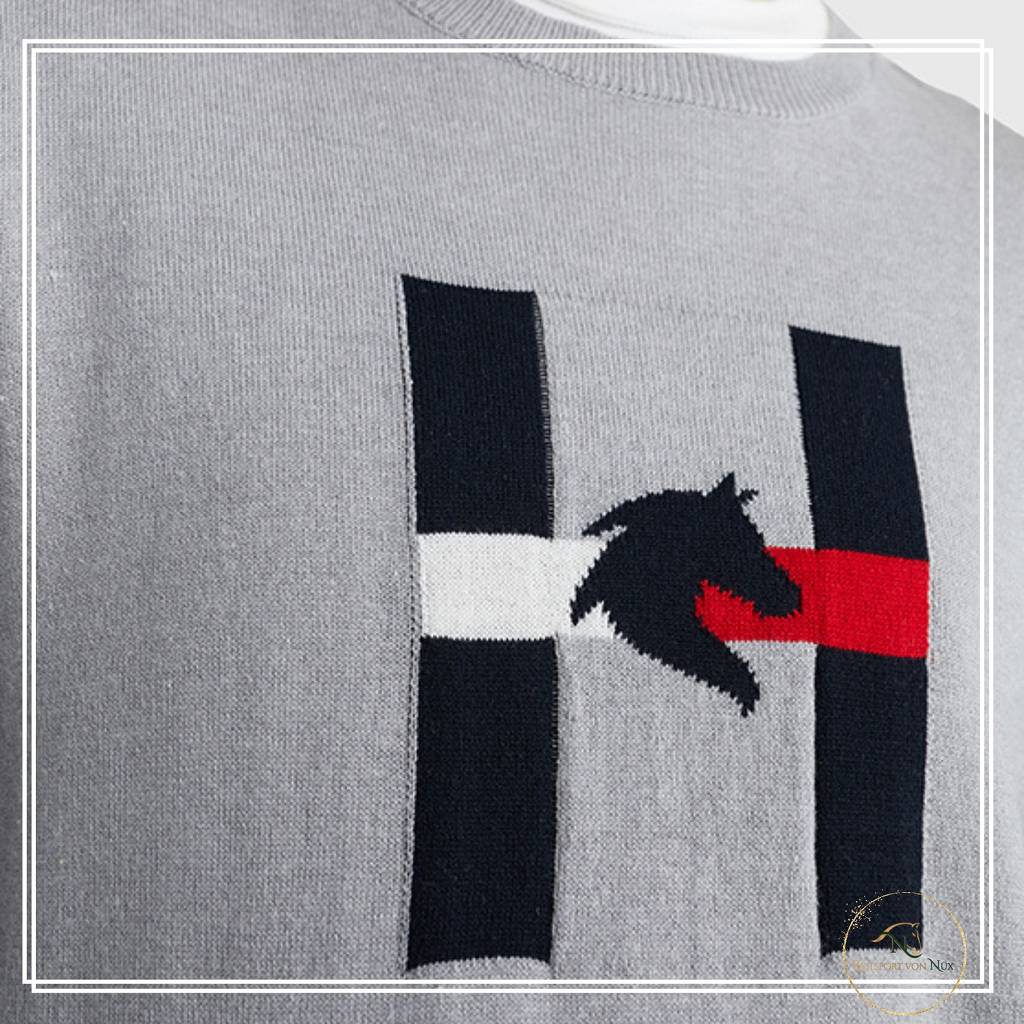 tommy hilfiger damen pullover grau detail