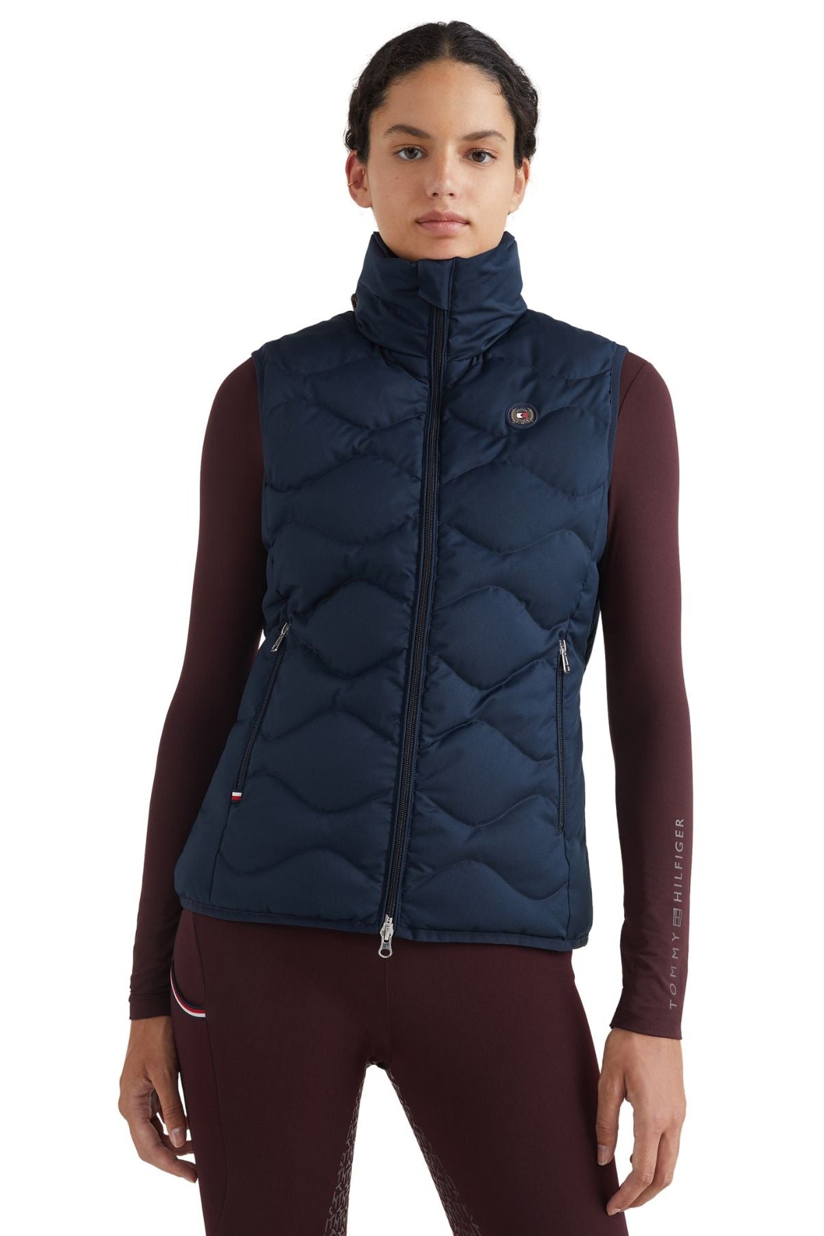 Tommy Hilfiger Equestrian Vest Desert Sky