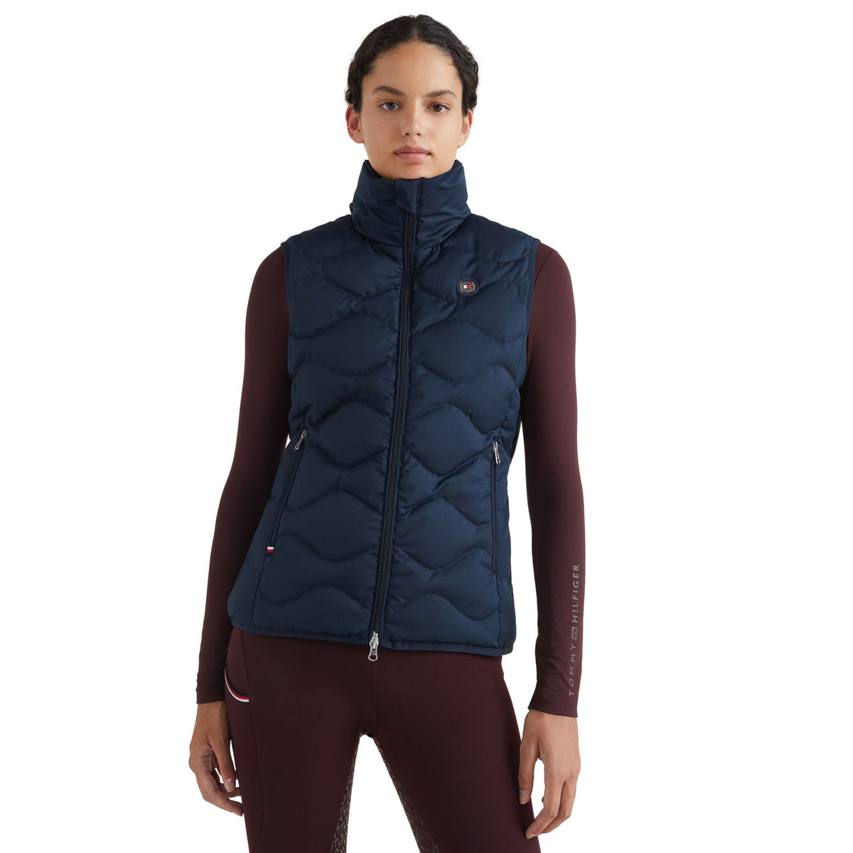 Tommy Hilfiger Equestrian »Daunenweste Desert Sky