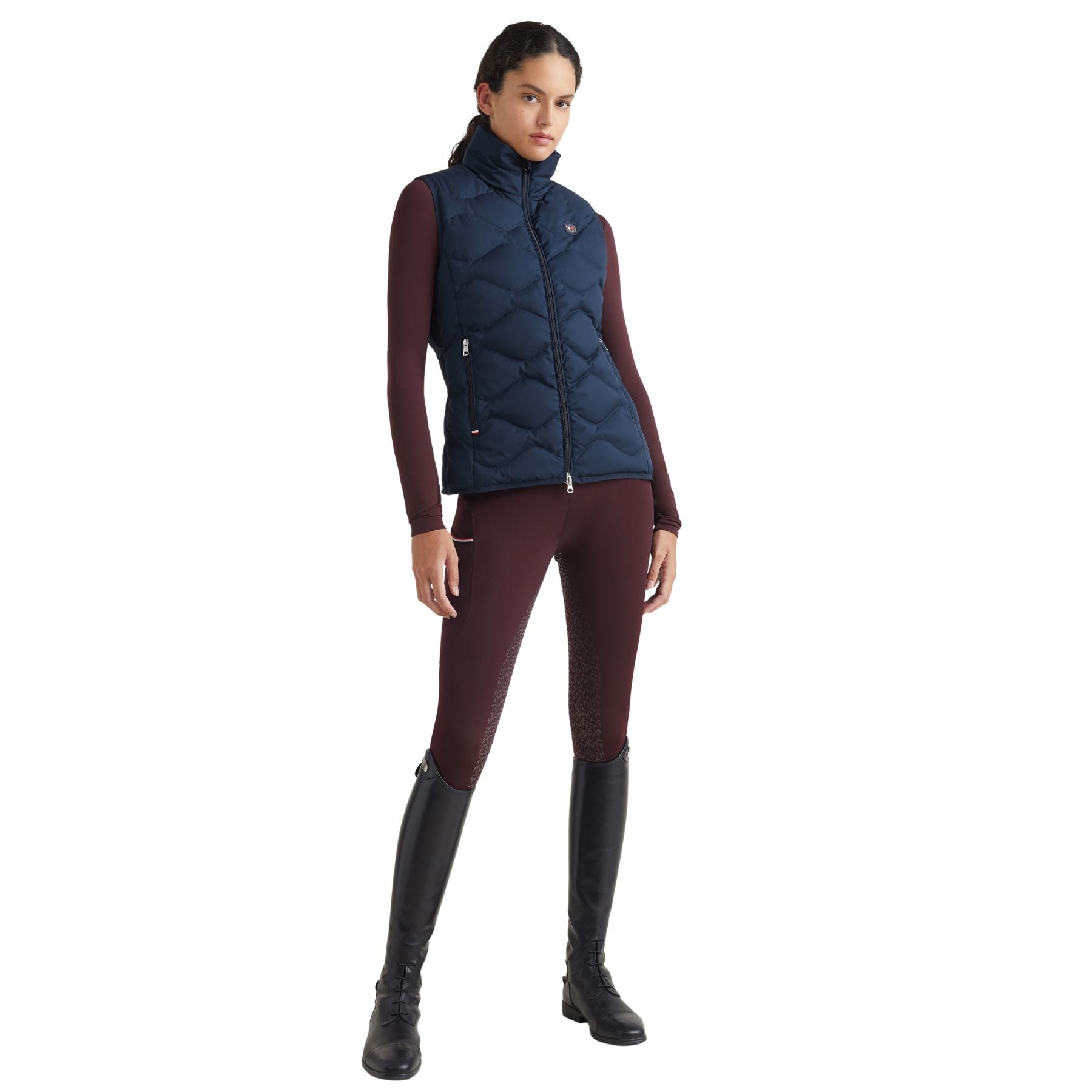 Tommy Hilfiger Equestrian »Daunenweste Desert Sky