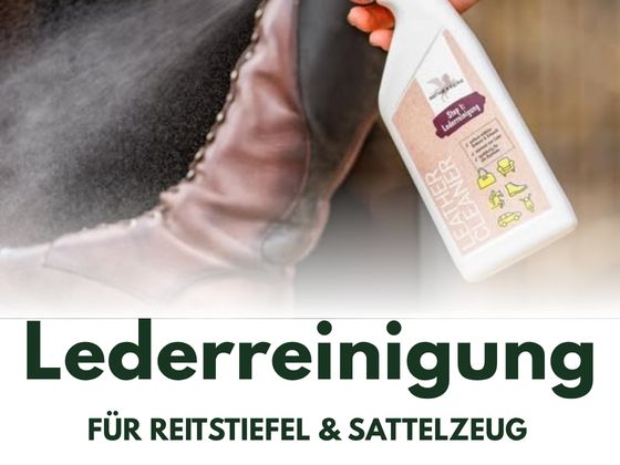 Lederreinigung Reitstiefel