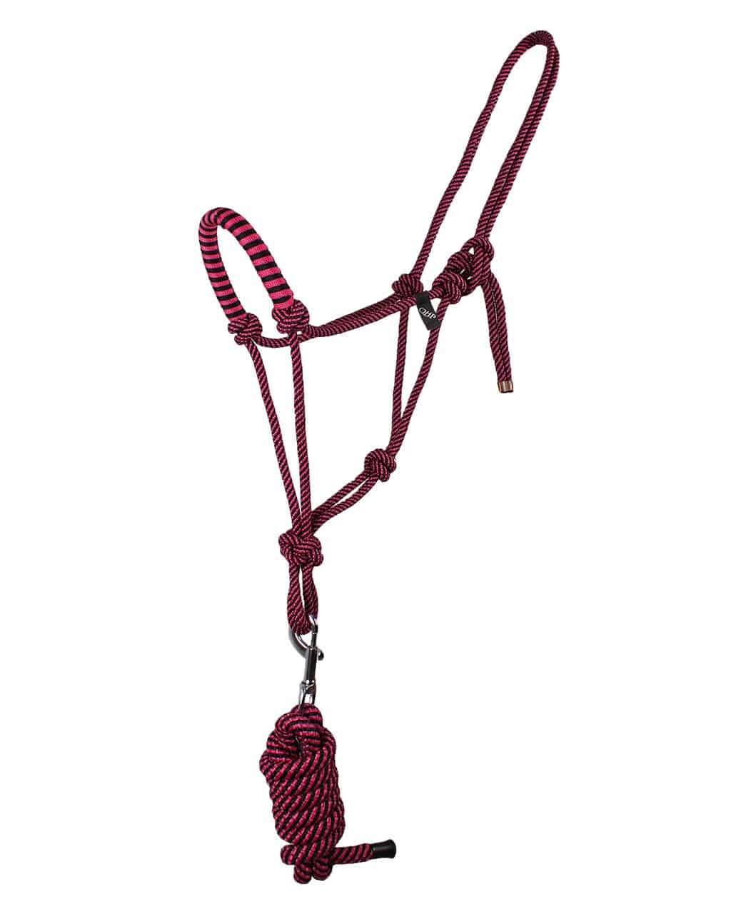 QHP »Knotenhalfter Set Raspberry