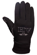 HV Polo Reithandschuhe Winter Schwarz