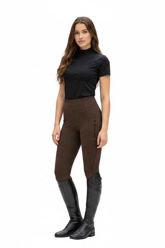 Euro Star Reitleggings ESLivia FullGrip Umbra