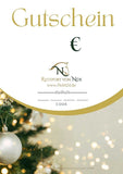Geschenkgutschein (e) zu Weihnachten 🎄