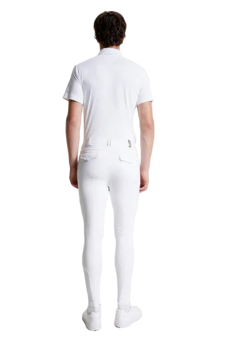 Tommy Hilfiger Equestrian® » Herren Reithose Geneva FullGrip All Year Weiß, fantastischer Hochleistungsstoff mit mehreren Funktionen, darunter schnelles Trocknen, feuchtigkeitsableitende Eigenschaften, UV-Schutz und 4-Wege-Power-Stretch Artikelnummer th08mfbr670-001 erhältlich bei www.Hotti24.de