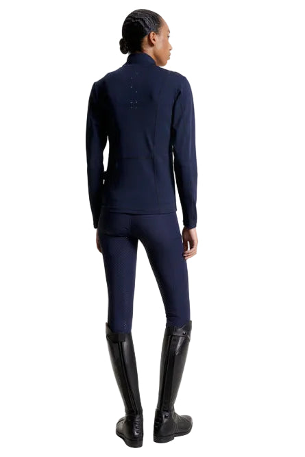 Tommy Hilfiger Equestrian® »Damen Trainingsjacke Atlanta Blau, taillierte Trainingsjacke Atlanta hat einen klaren, taillierten Look für eine elegante Silhouette und wurde aus einem 4-Wege-Stretch-, schnell trocknenden, atmungsaktiven Stoff Artikelnummer th13wjac697-004 erhältlich bei www.Hotti24.de