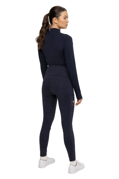 Tommy Hilfiger Equestrian Riding Leggings Delaware FullGrip Desert Sky