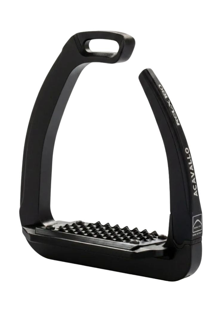 Acavallo Safety Stirrups Rel-X 180 Black