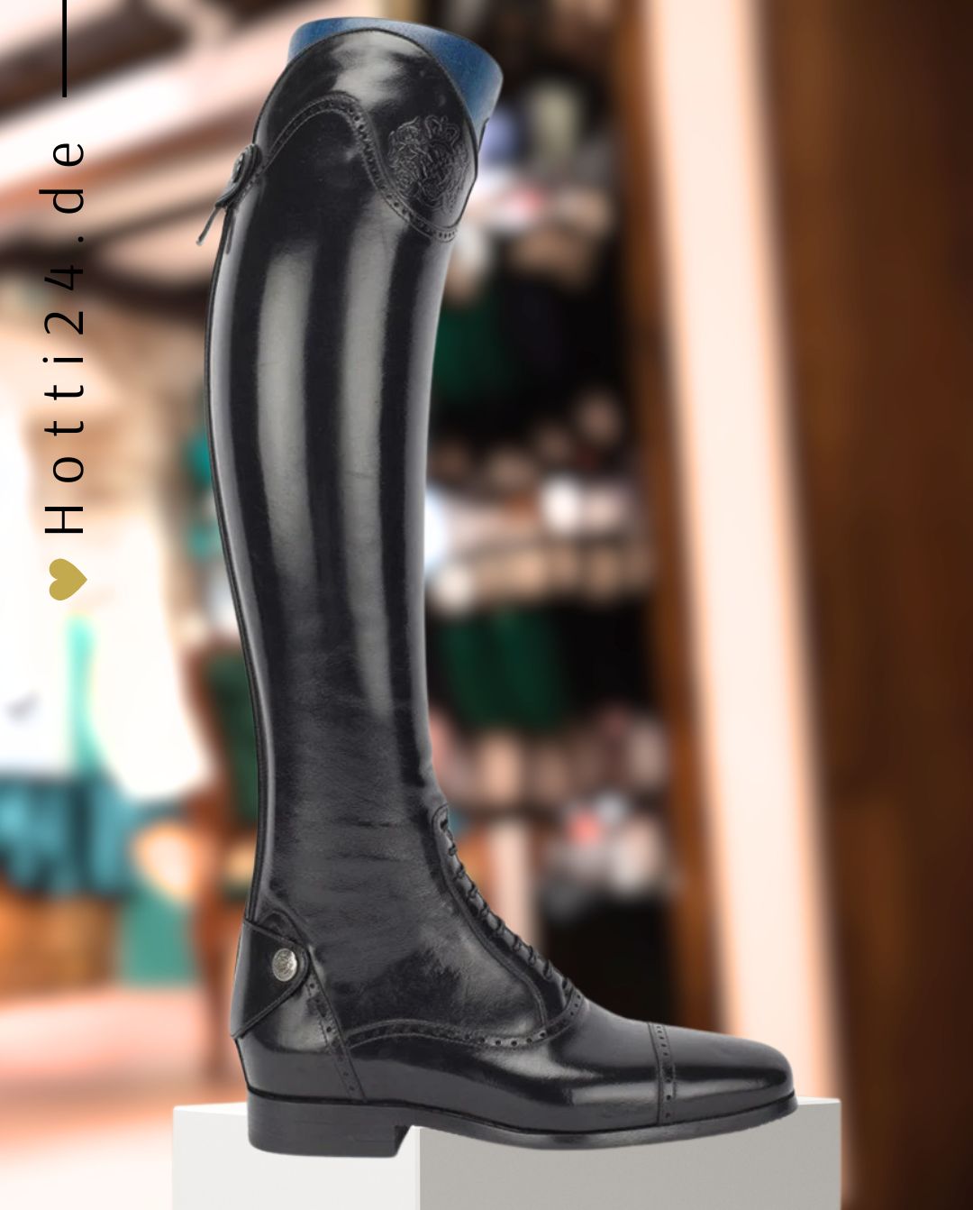 ALBERTO FASCIANI »Reitstiefel Springstiefel  33604 Black