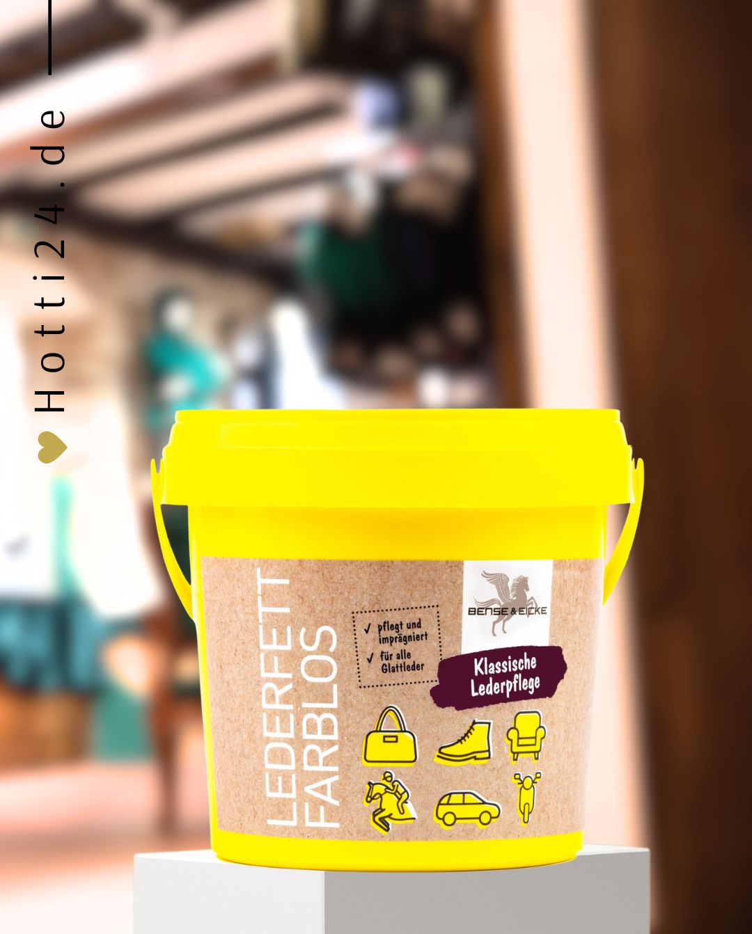 Bense & Eicke »Lederpflege Lederfett Farblos