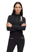 BOSS Equestrian Reitshirt Langarm Lia Schwarz 🏷️