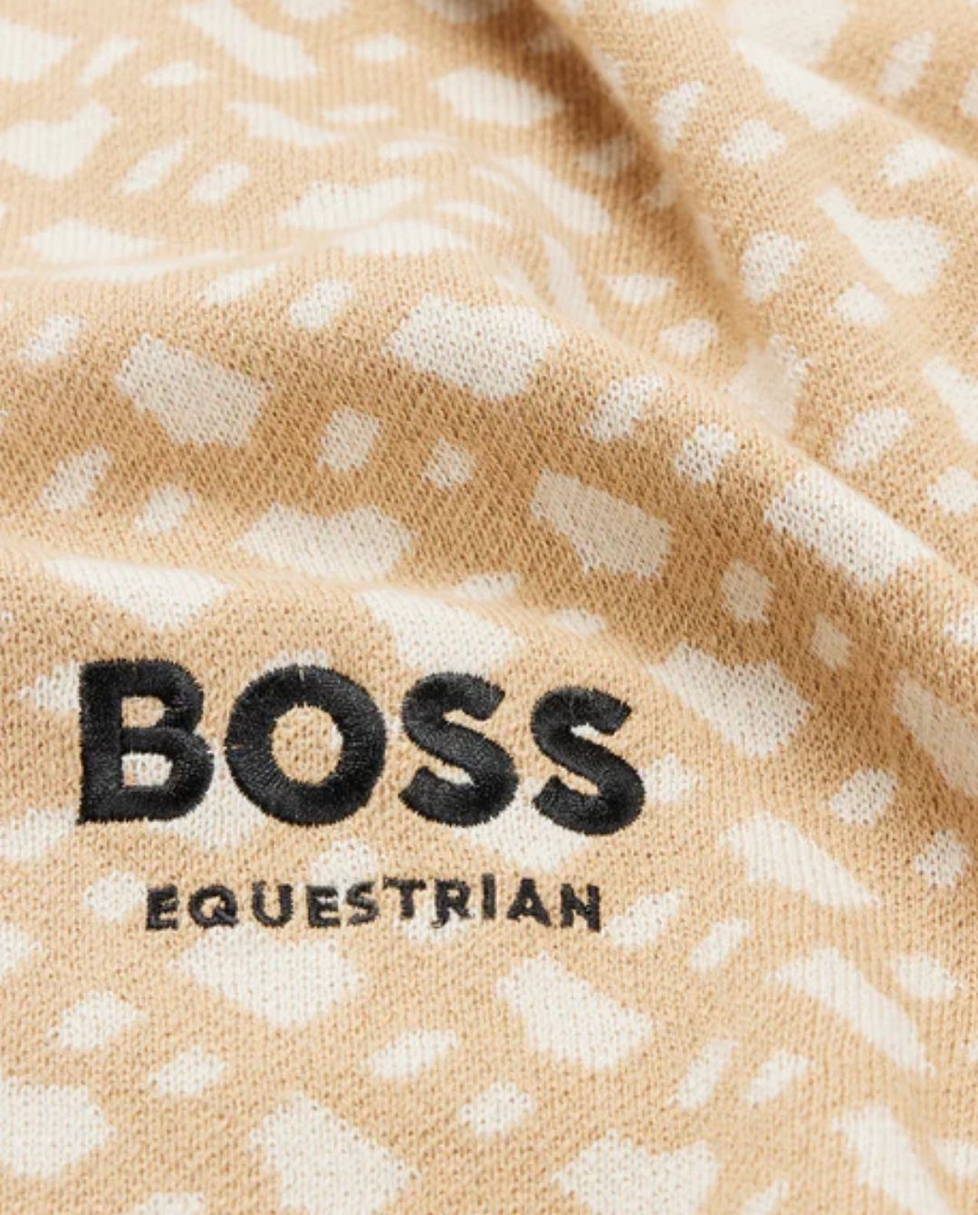 BOSS Equestrian »Schal Monogramm Beige