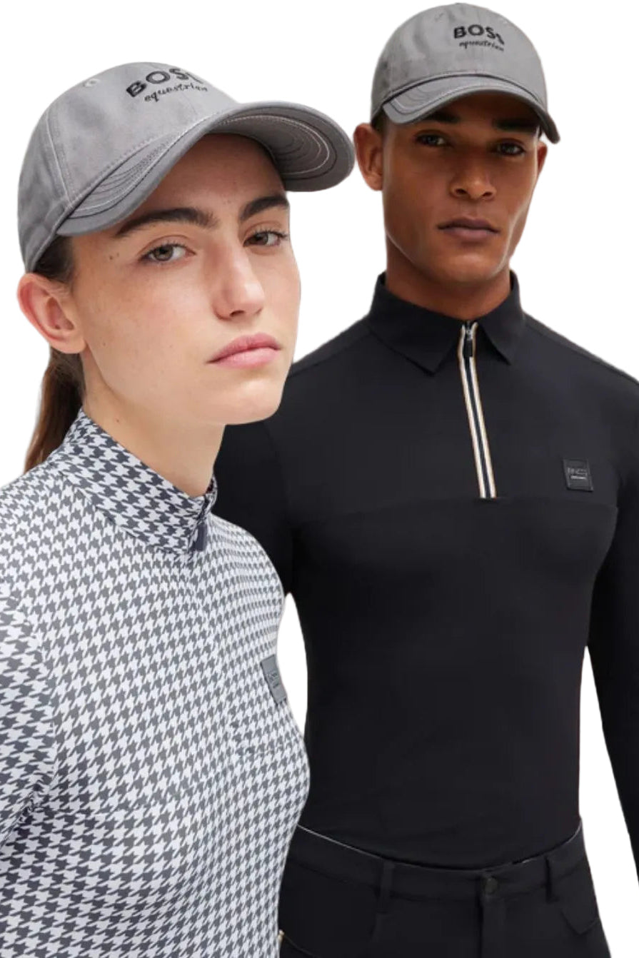 BOSS Equestrian "Cap Embroidery Grey