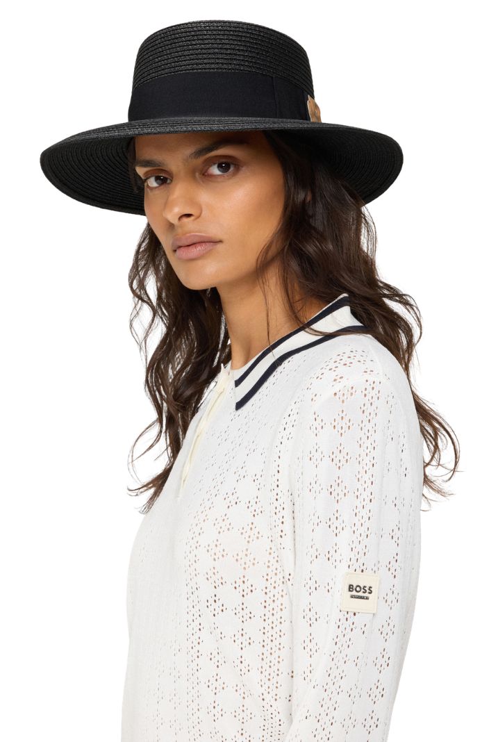 BOSS Equestrian »Damen Boater Hut Black