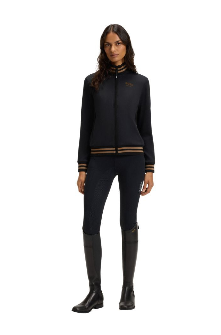 BOSS Equestrian »Damen Cardigan Ava Black
