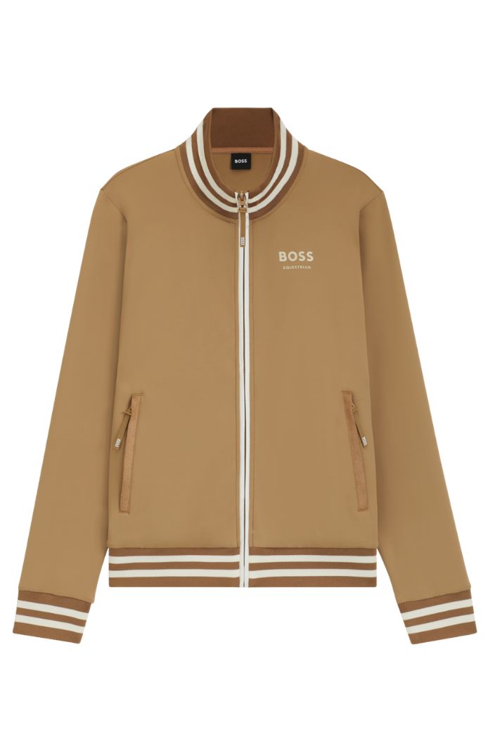 BOSS Equestrian »Damen Cardigan Ava Camel