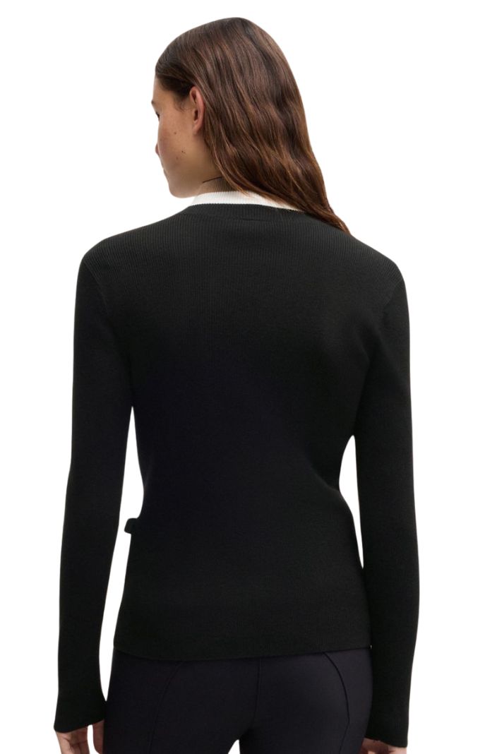 BOSS Equestrian "Cardigan Aylin Signature Black