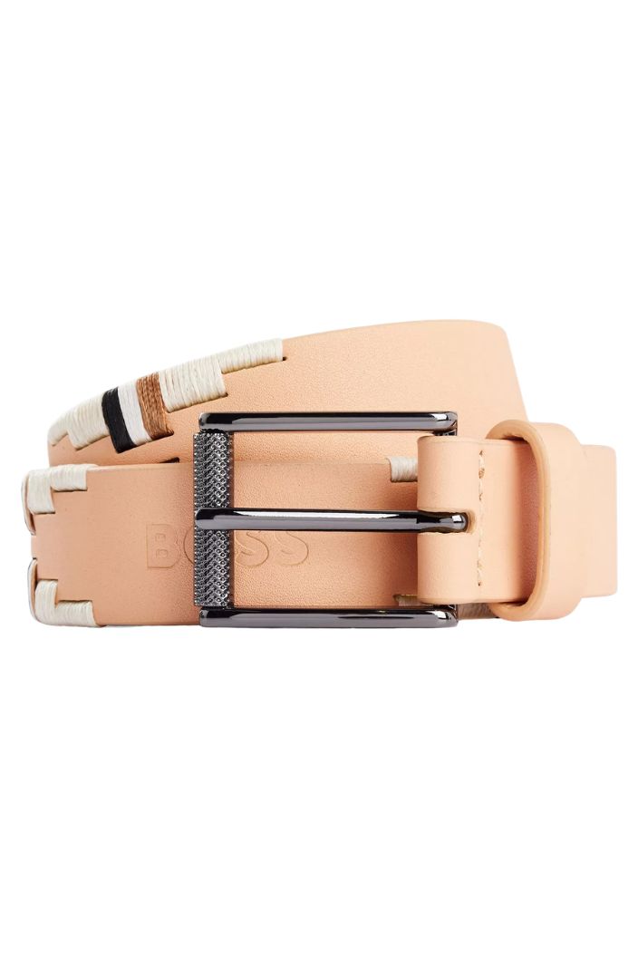 BOSS Equestrian Damen Gürtel Polo Peach Nougat