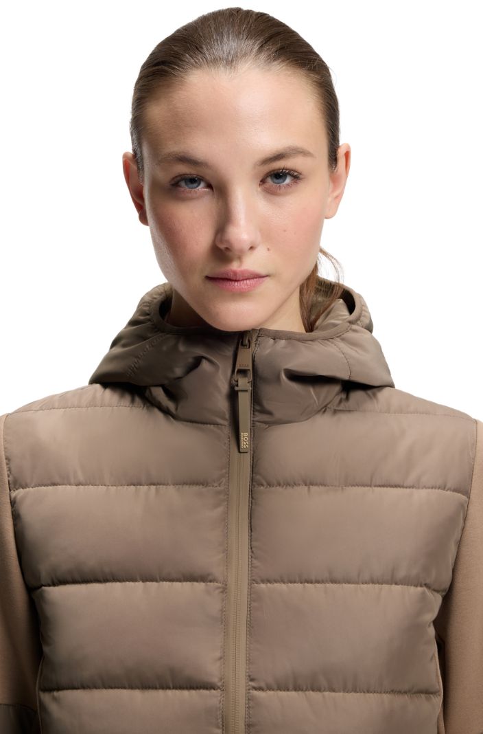 BOSS Equestrian Hybrid-Steppjacke Jessy Walnut