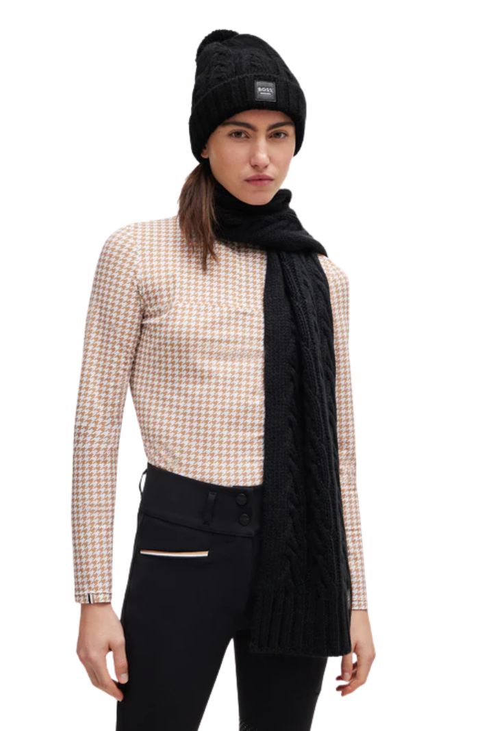 BOSS Equestrian Mütze Bobble Black