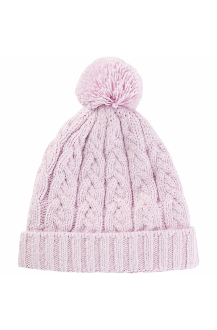 BOSS Equestrian Mütze Bobble Chalk Violet