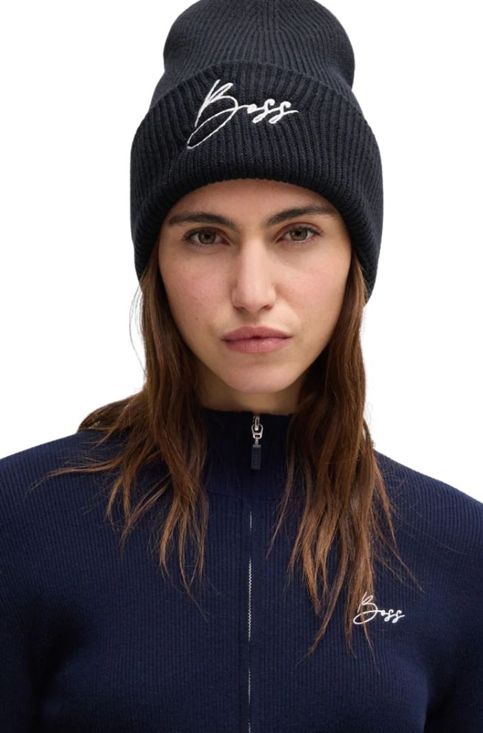BOSS Equestrian Mütze High Cuff Sky Captain