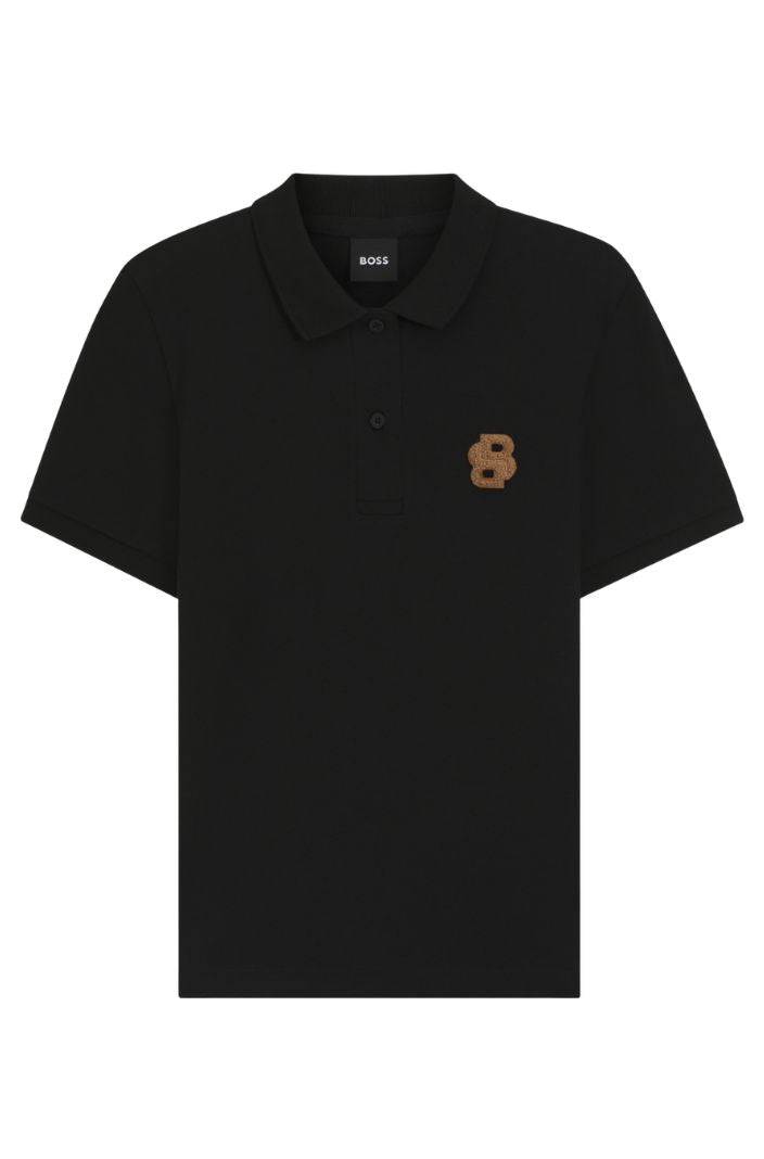 BOSS Equestrian »Damen Poloshirt Mona Black