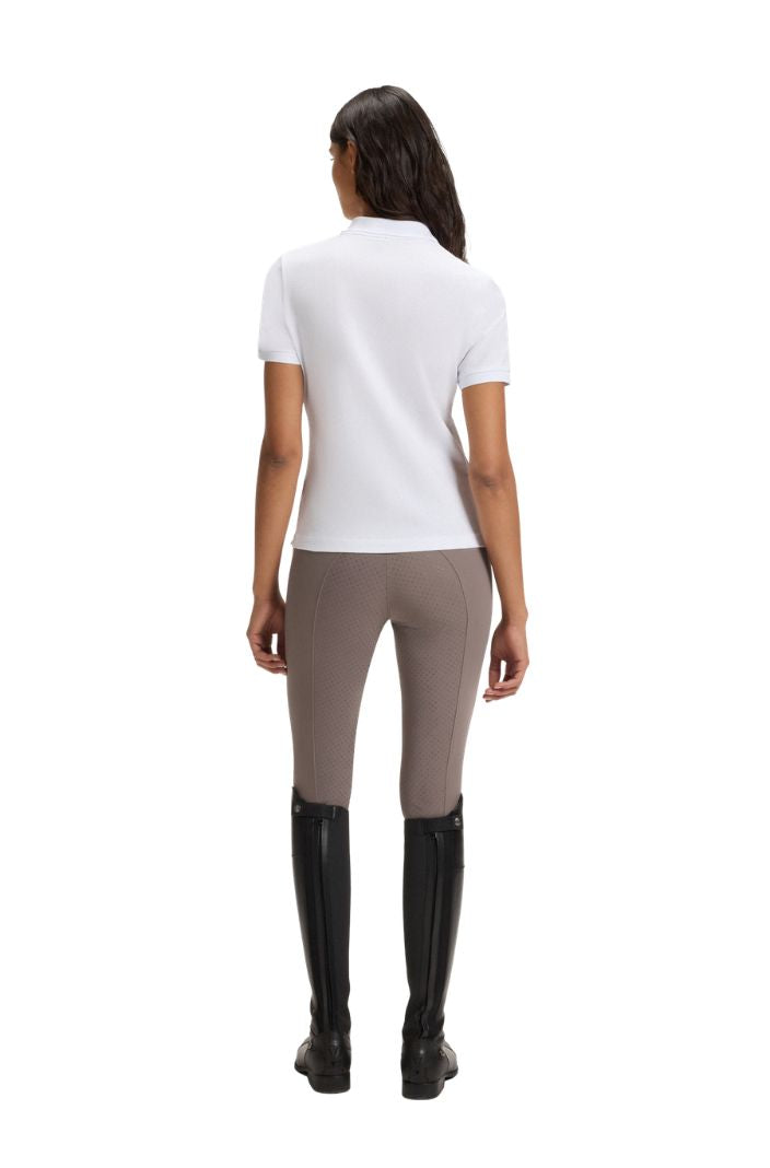 BOSS Equestrian »Damen Poloshirt Mona White