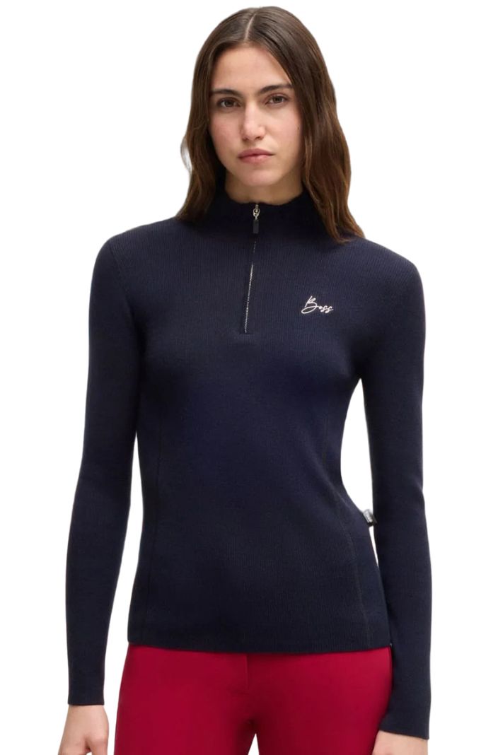 BOSS Equestrian Damen Pullover Alicia Sky Captain
