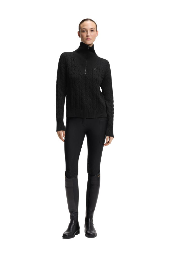 BOSS Equestrian Pullover Ella Troyer Schwarz