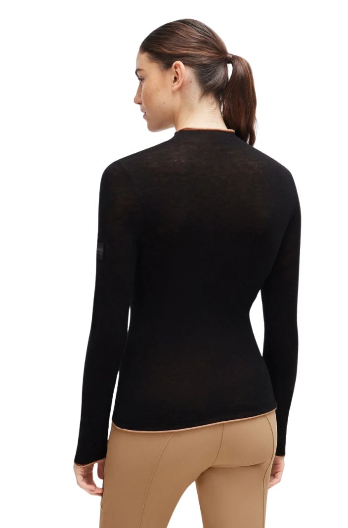 BOSS Equestrian Pullover May Schwarz