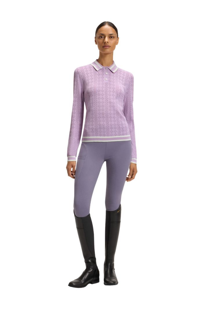 BOSS Equestrian »Damen Pullover Polo Pam Orchid
