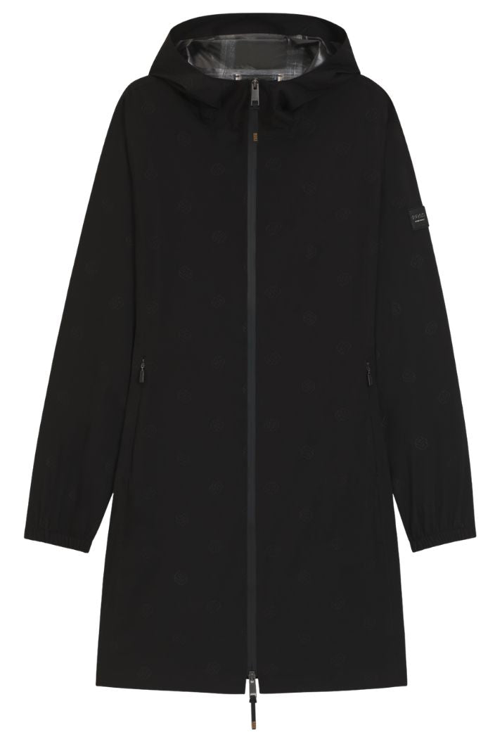 BOSS Equestrian »Damen Regenmantel Lara Black