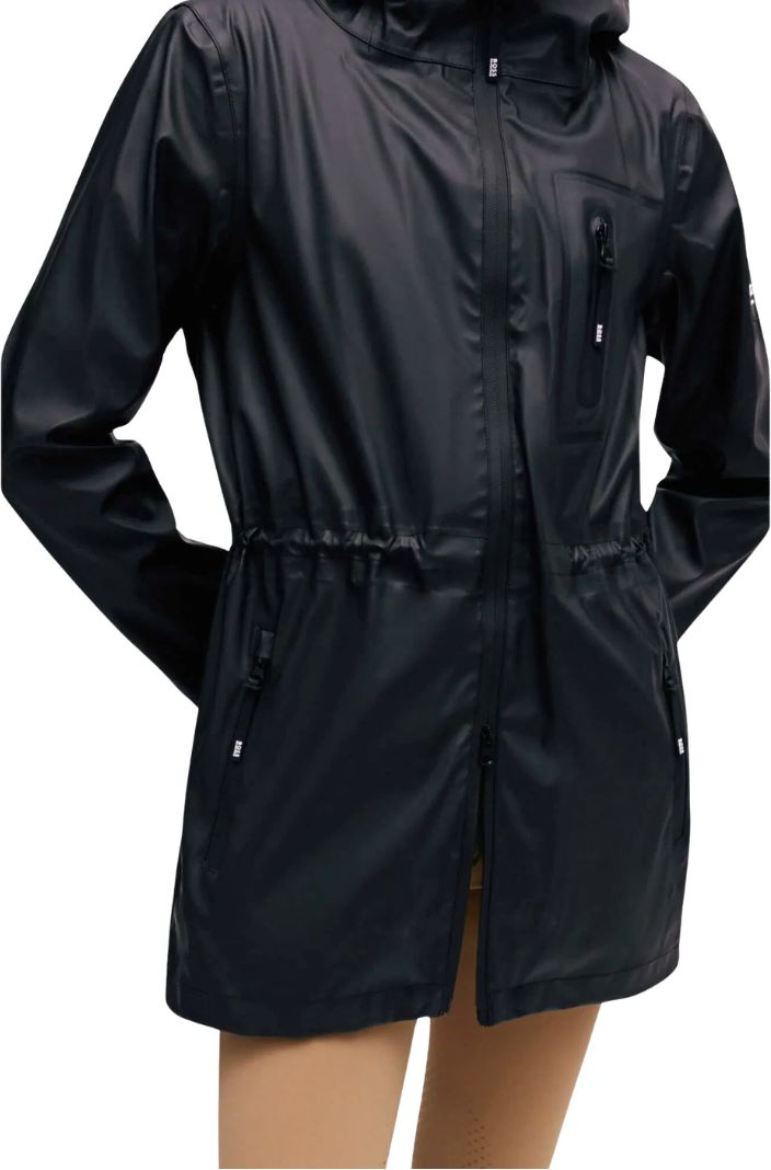 BOSS Equestrian Raincoat Phoebe Black