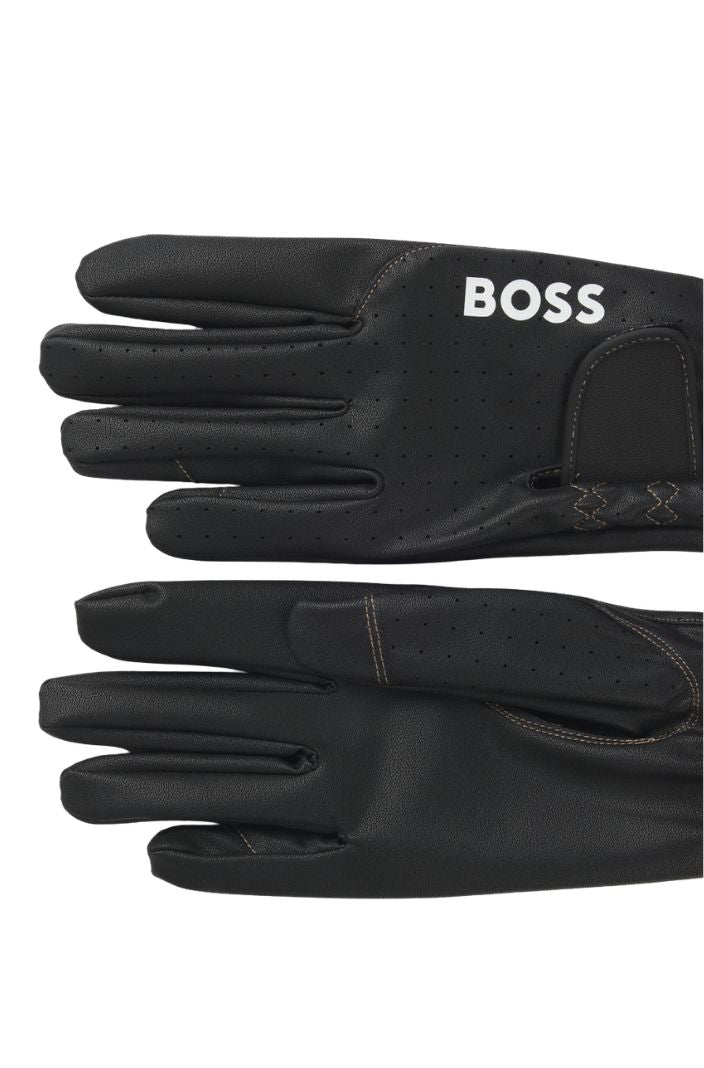 BOSS Equestrian »Reithandschuhe Forato Logo Black