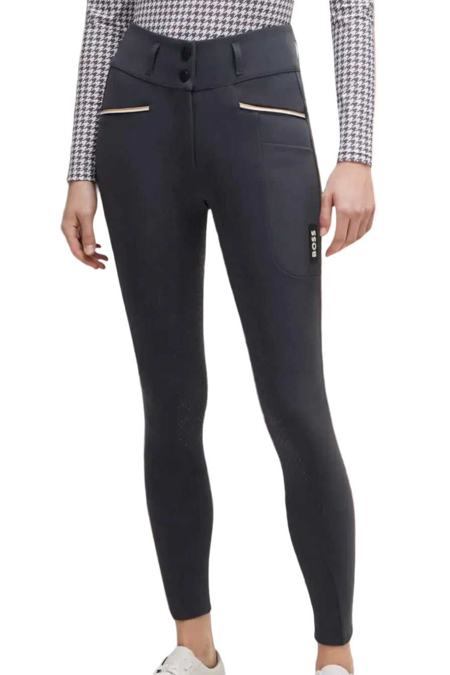 BOSS Equestrian »Damen Reithose Hailey FullGrip Grey