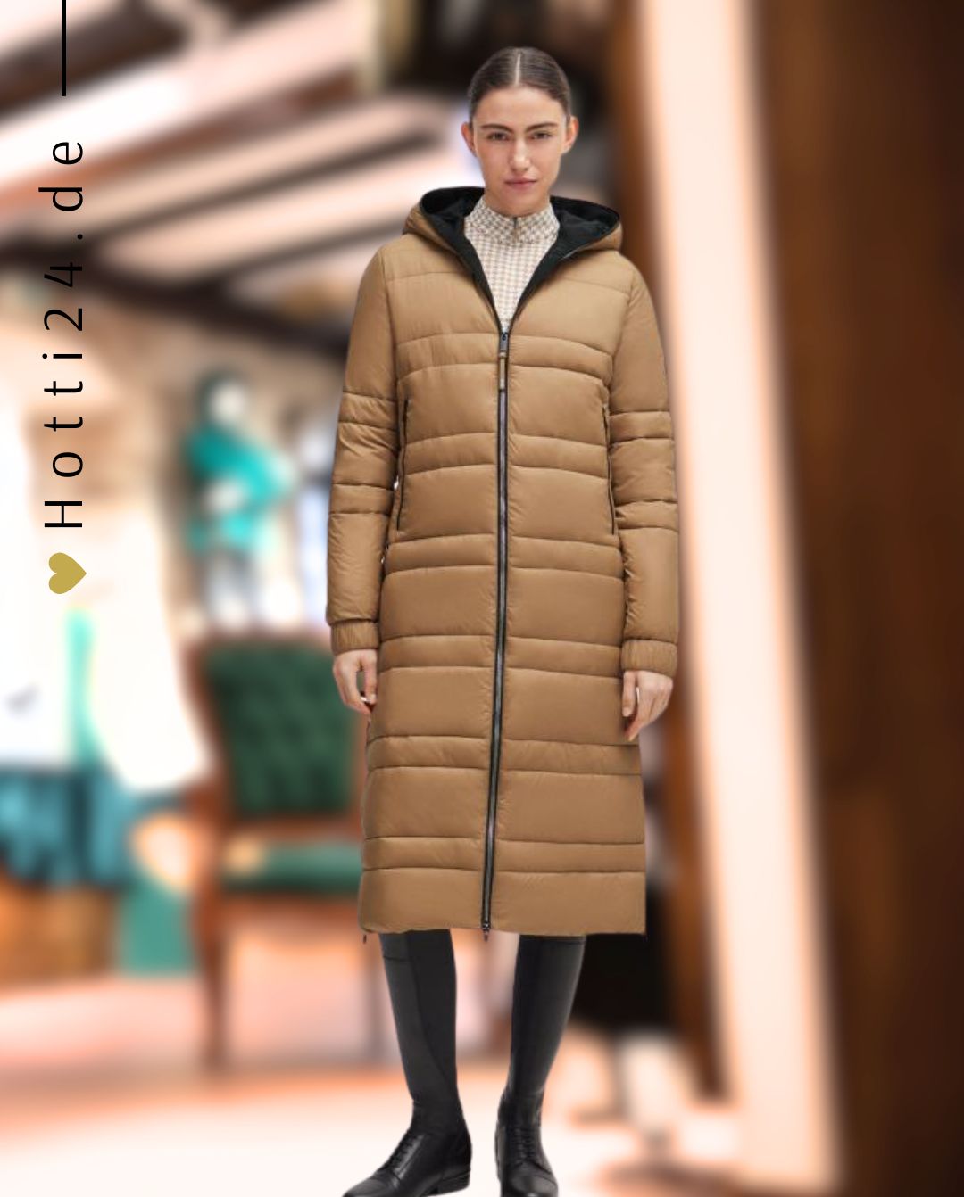 BOSS Equestrian »Reitmantel Esmee Camel