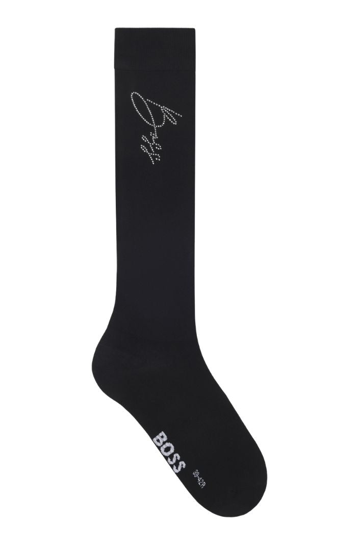 boss-equestrian-damen-reitsocken-sally-crystal-logo-black-b7u0306-001
