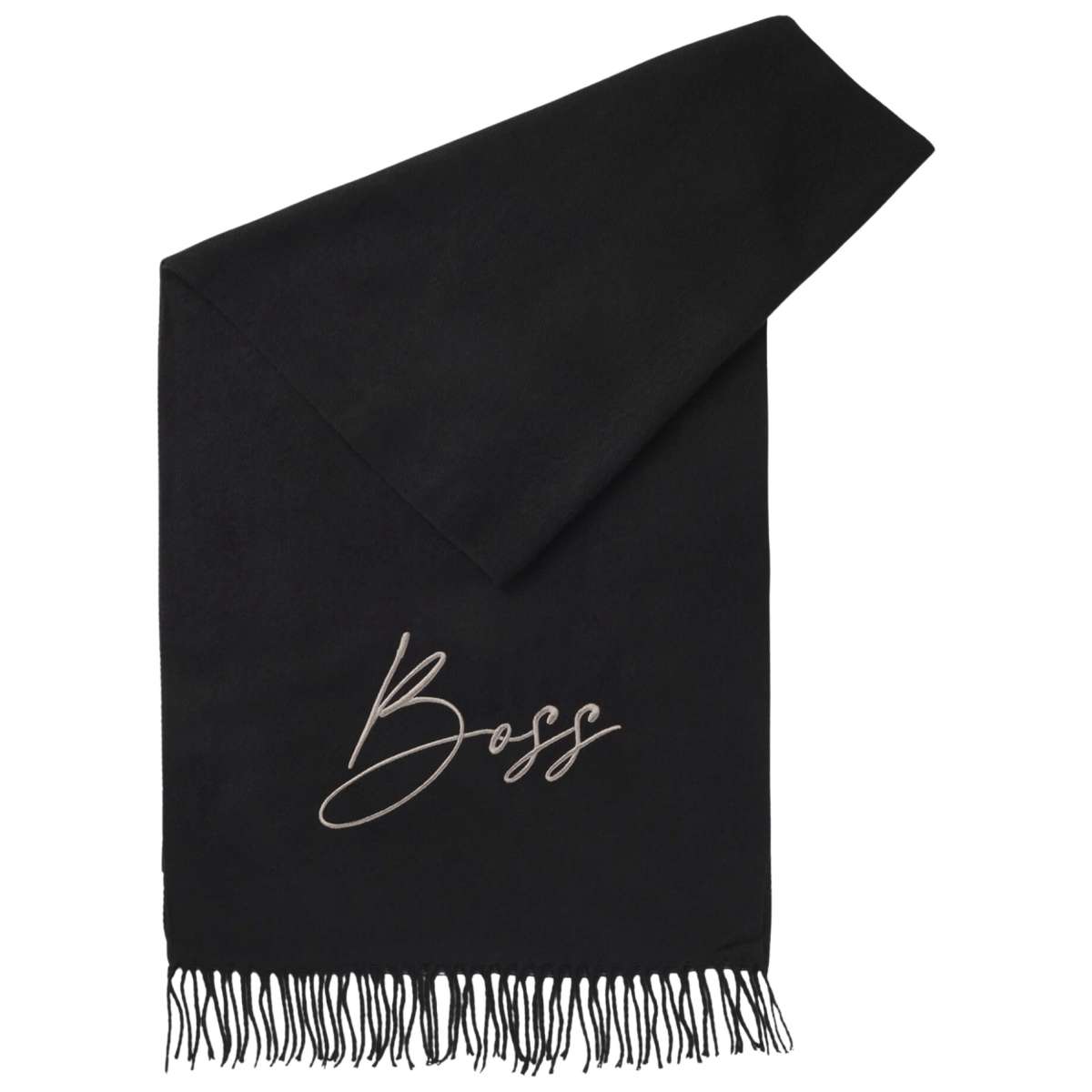 boss-equestrian-damen-schal-logo-black