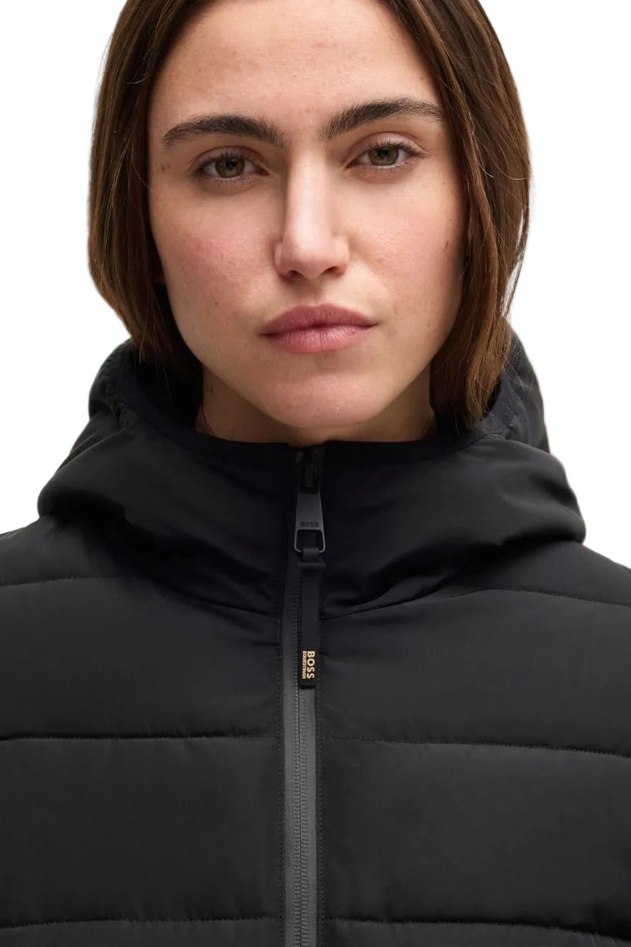 BOSS Equestrian Steppjacke Jessy Hybrid Schwarz