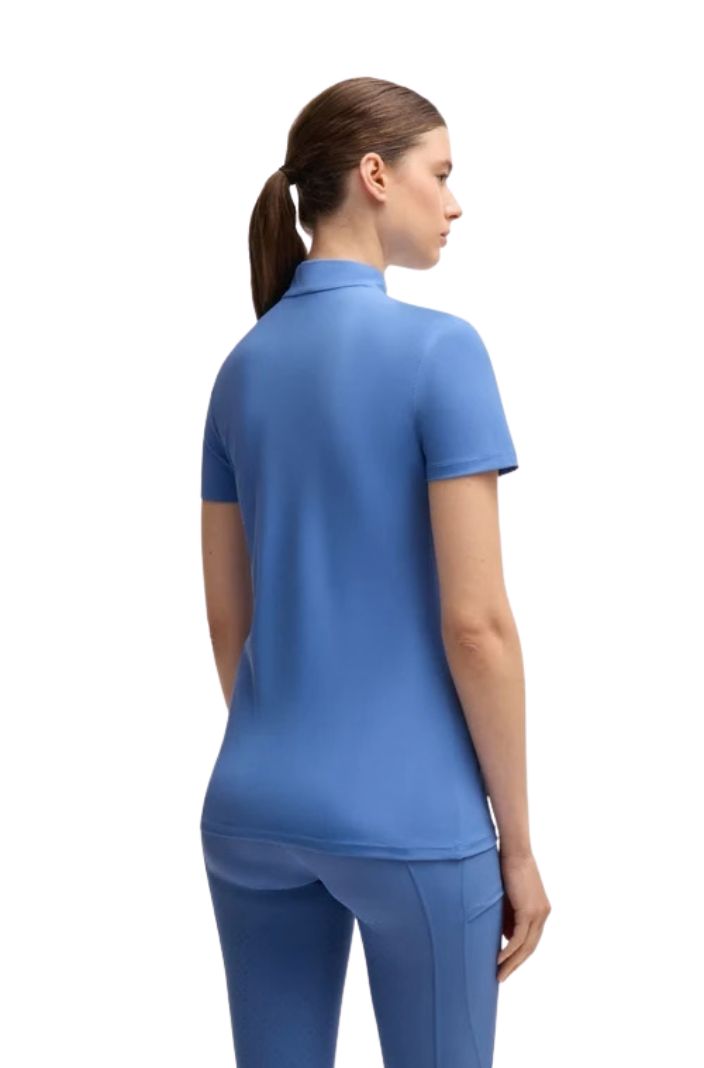 BOSS Equestrian Trainingsshirt Maira Stripes Riviera