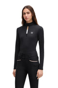 BOSS Equestrian Reitshirt Langarm Minou Schwarz