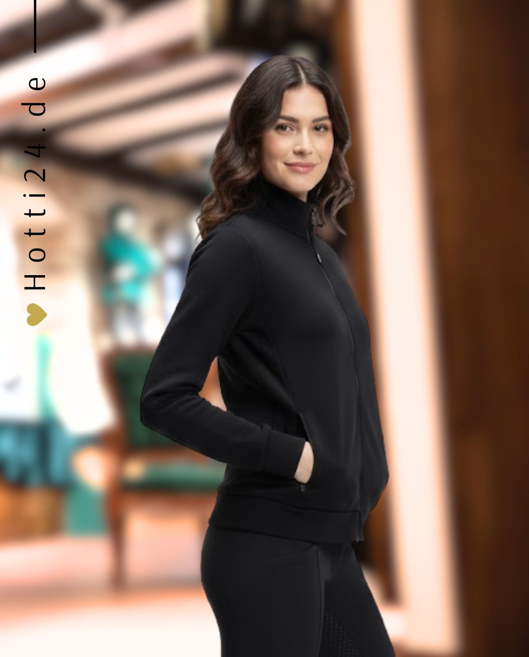 BOSS Equestrian »Trainingsjacke Paris Black